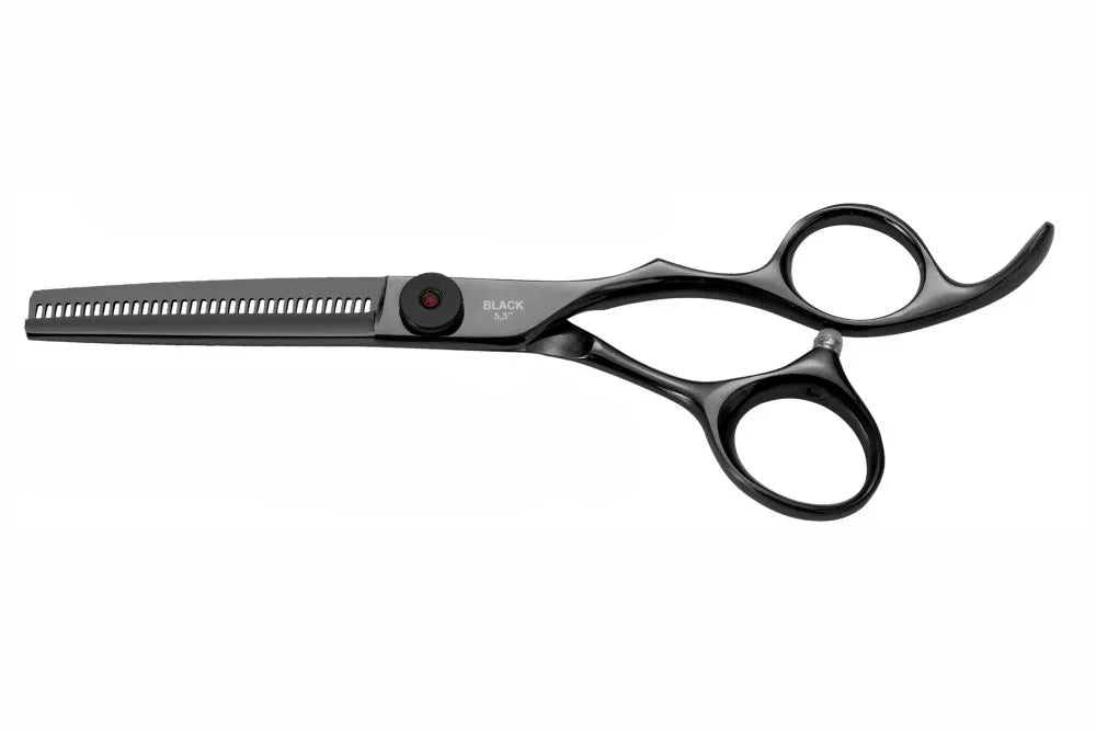 Haarausdünnungsschere Rickiparodi Schwarz Titan 5,5"