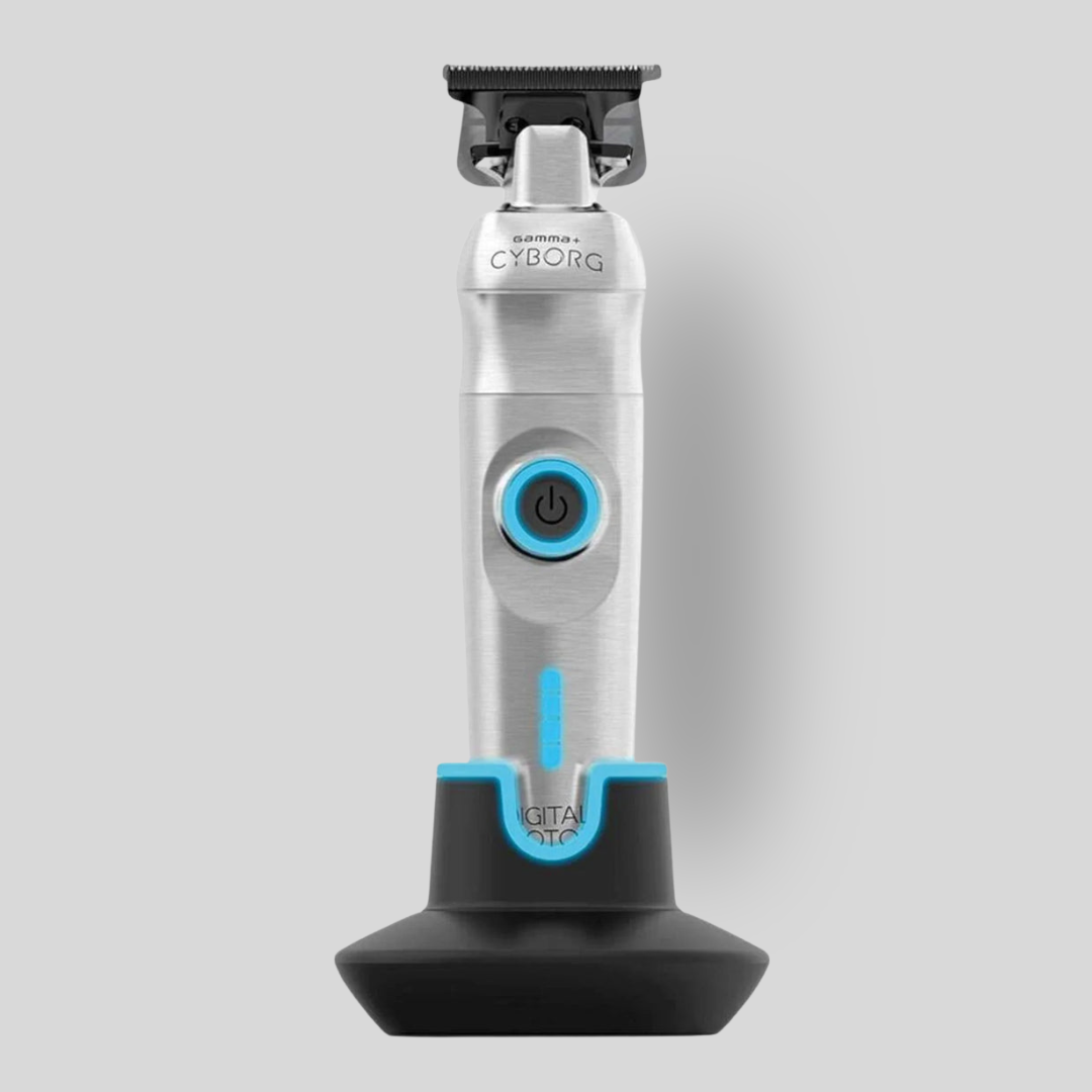 Gamma+ Cyborg Trimmer Professioneller Haartrimmer aus Metall