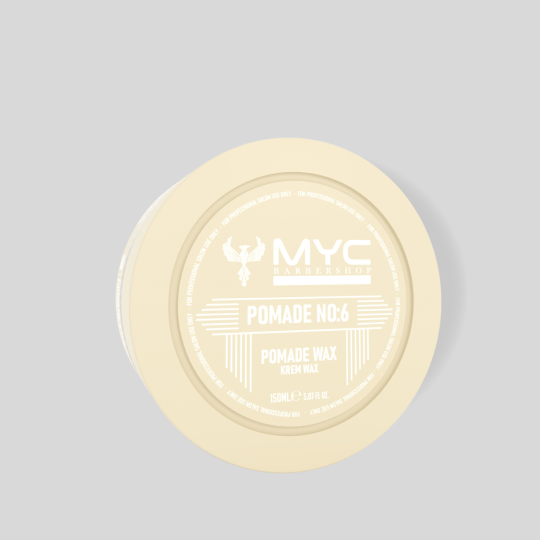 MYC Pomade No:6 Pomade Haarwachs 150ml – Klassischer Glanz & cremiges Styling für Männer