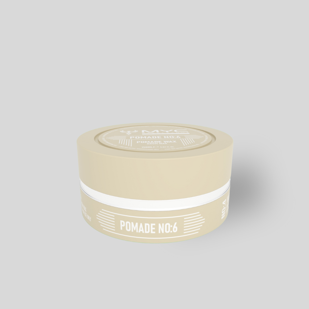 MYC Pomade No:6 Pomade Haarwachs 150ml – Klassischer Glanz & cremiges Styling für Männer