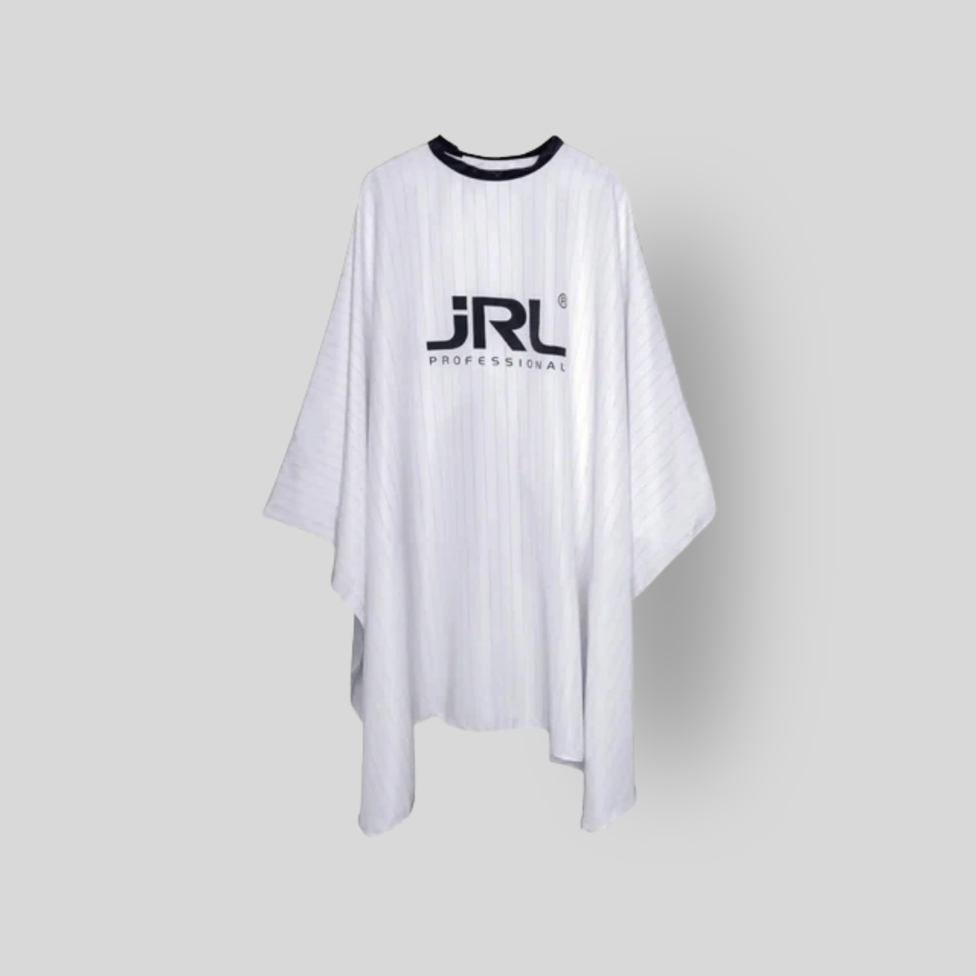 JRL Premium Haarschneideumhang 143 x 150 cm Weiß