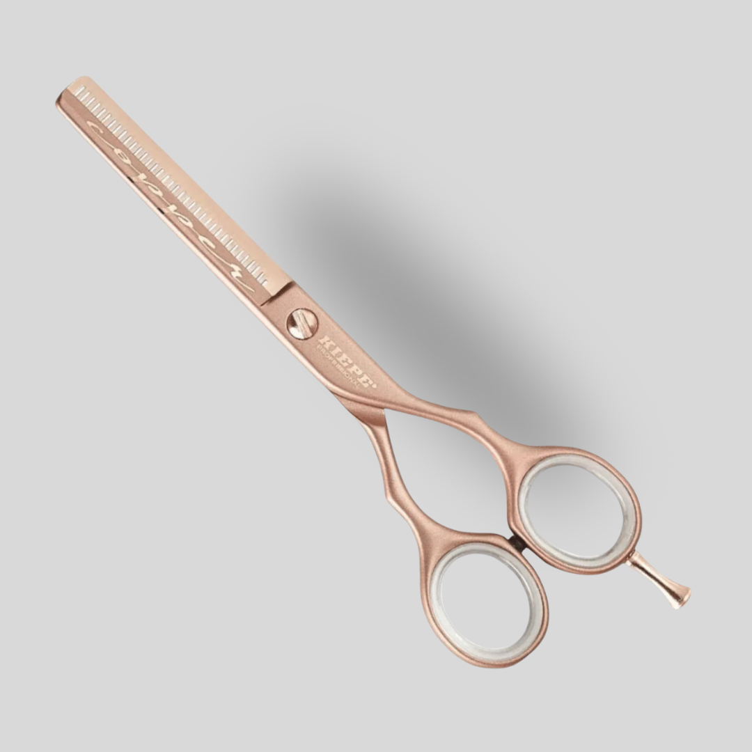 Kiepe professionelle Ausdünnungsschere halbe Klinge luxury copper 5.5″