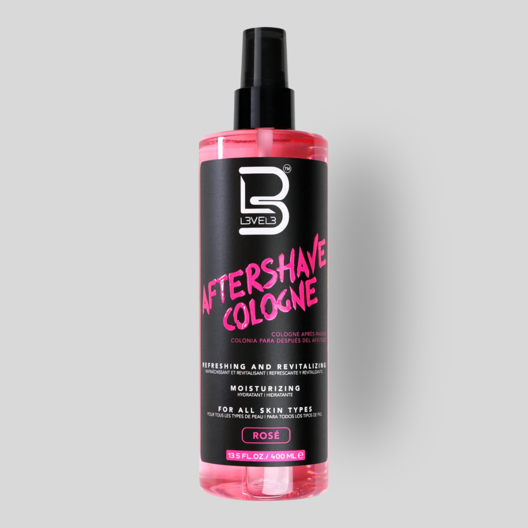 LEVEL3 Aftershave Cologne Rose 400ml