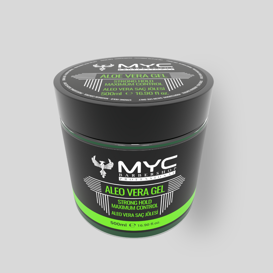 MYC Aloe Vera Gel 500ml – Styling-Gel mit Aloe Vera | Starker Halt & Frischepflege