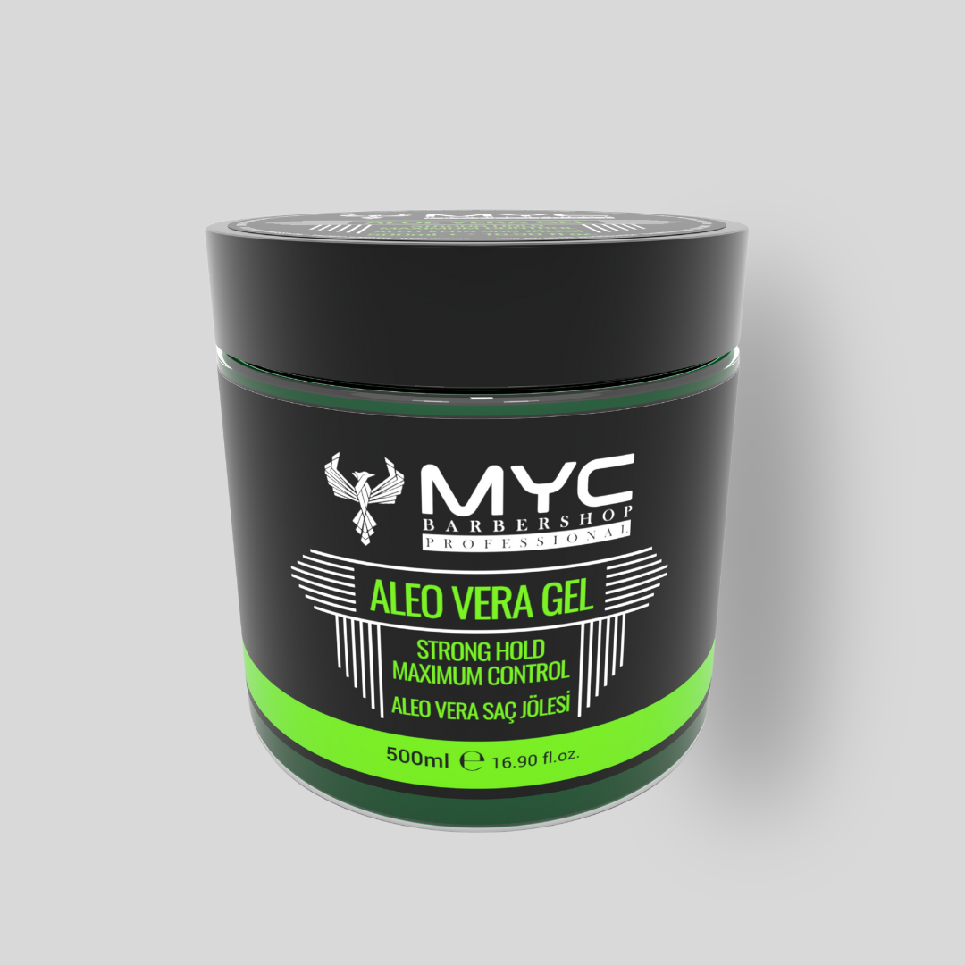 MYC Aloe Vera Gel 500ml – Styling-Gel mit Aloe Vera | Starker Halt & Frischepflege