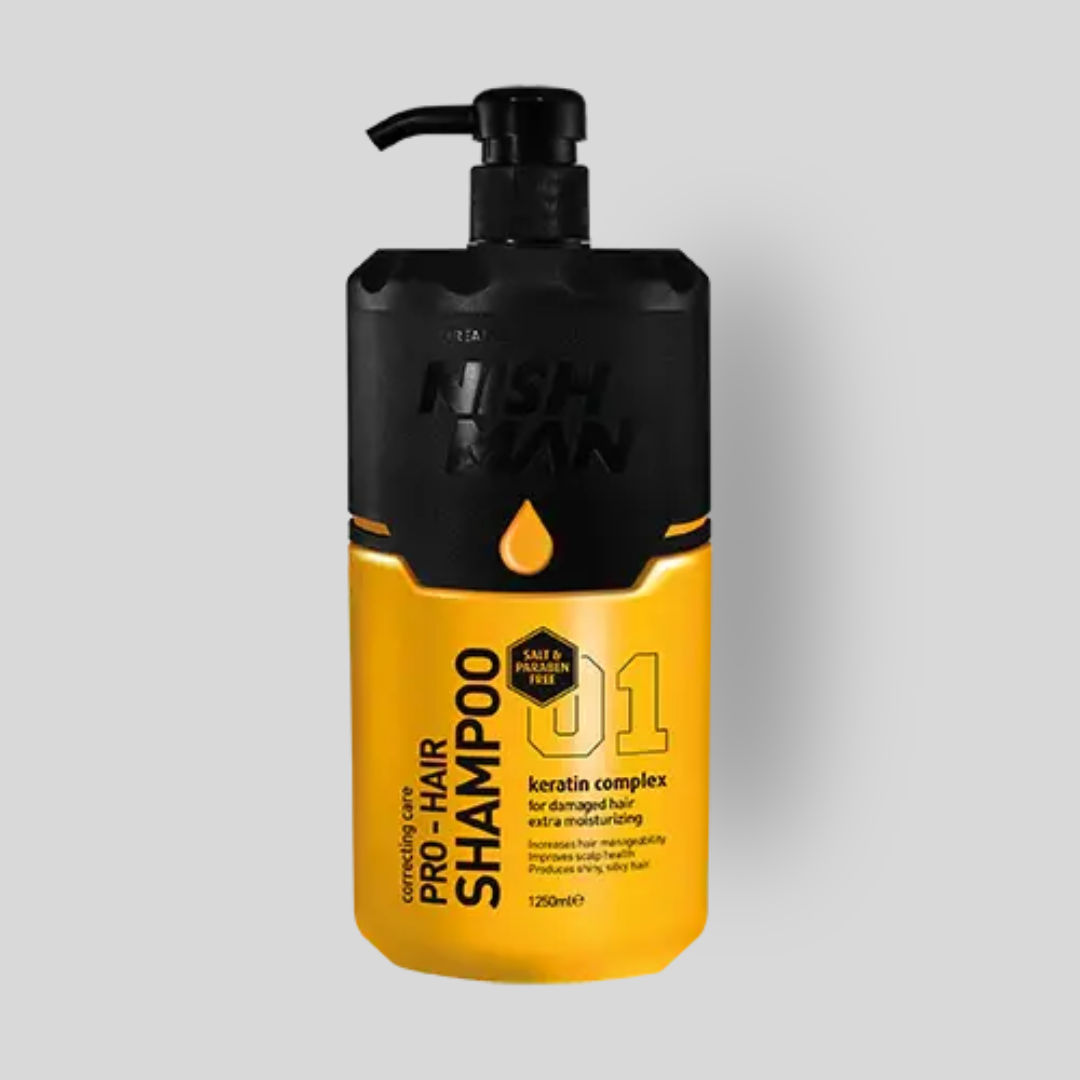 NISHMAN 01 Pro-Hair Shampoo Keratin Complex 1250 ml