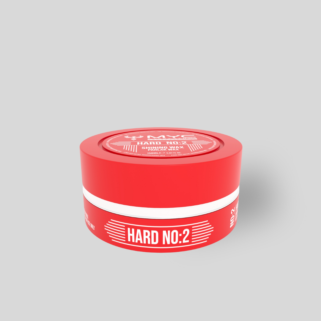 MYC Hard No:2 Glänzendes Haarwachs 150ml – Starker Halt & natürlicher Glanz für Männer