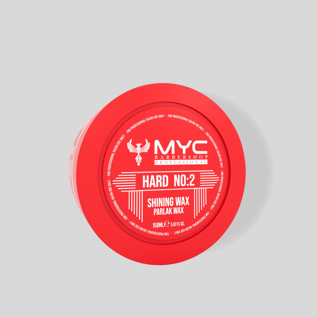 MYC Hard No:2 Glänzendes Haarwachs 150ml – Starker Halt & natürlicher Glanz für Männer