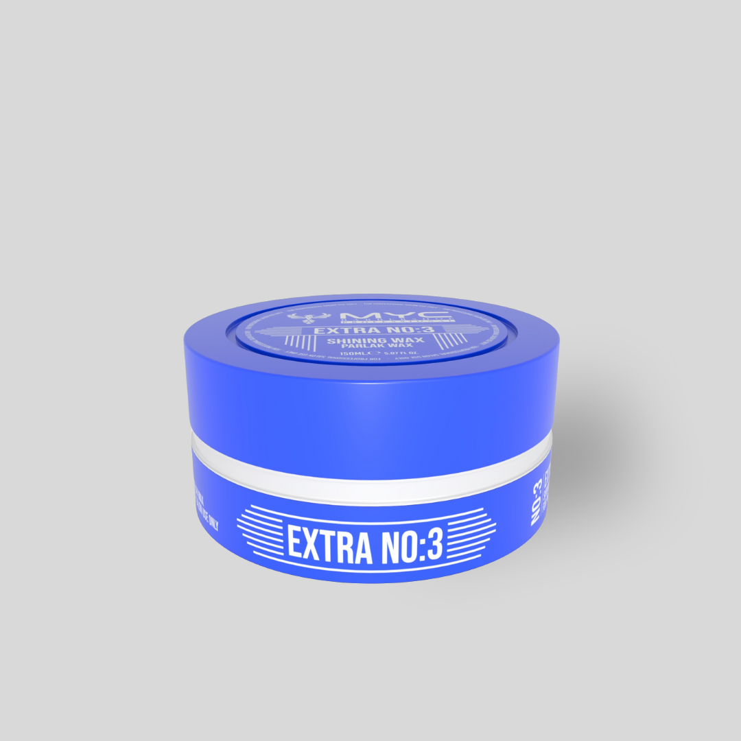 MYC Extra No:3 Glänzendes Haarwachs 150ml – Starker Halt & intensiver Glanz für Männer