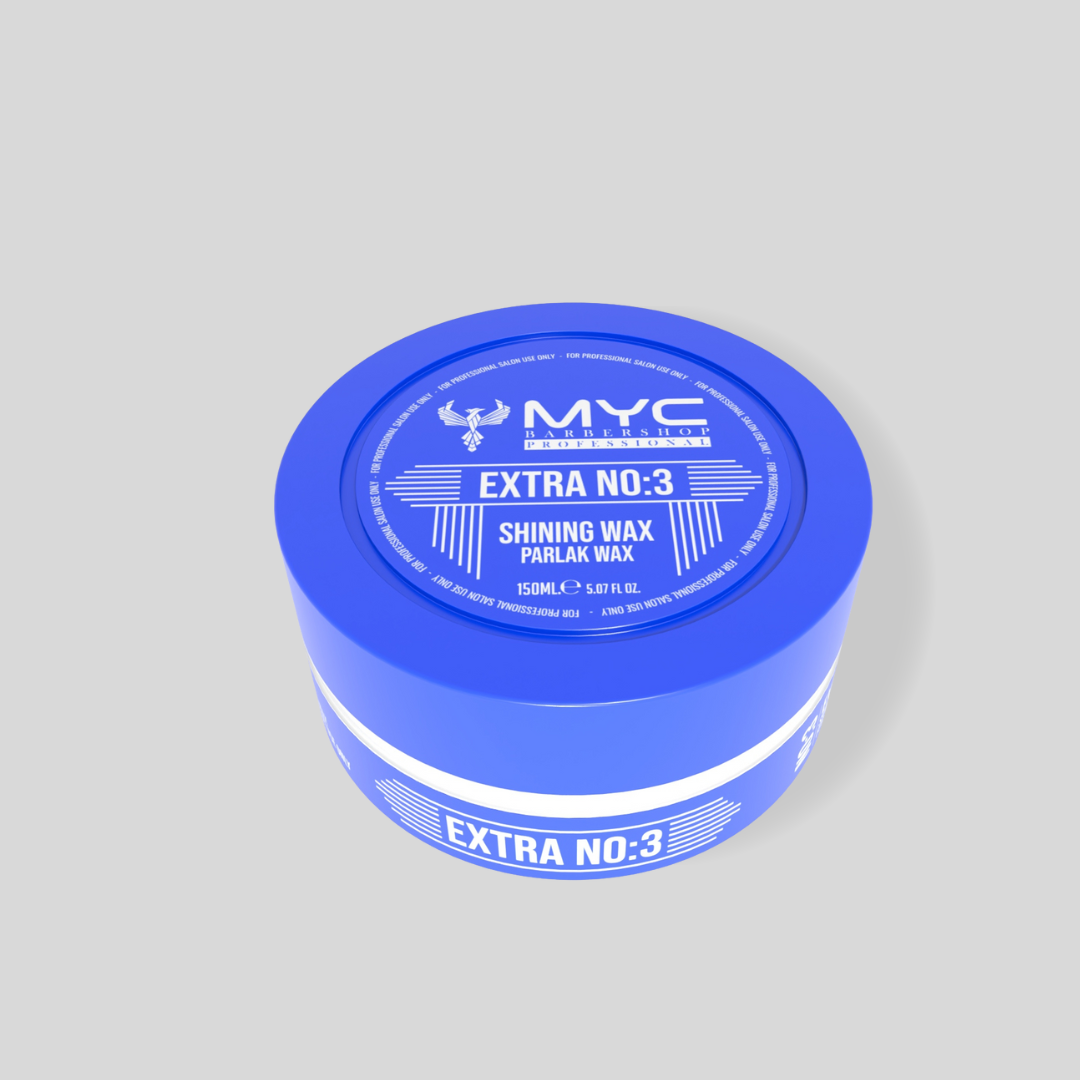 MYC Extra No:3 Glänzendes Haarwachs 150ml – Starker Halt & intensiver Glanz für Männer